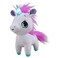 Wish Me Pets Light Up LED Plush Stuffed Animals Pink and White Pinky Unicorn with Glowing Horn