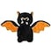 Bearington Collection Echo Halloween Plush 75 Inch Bat Stuffed Animal