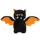 Bearington Collection Echo Halloween Plush 75 Inch Bat Stuffed Animal