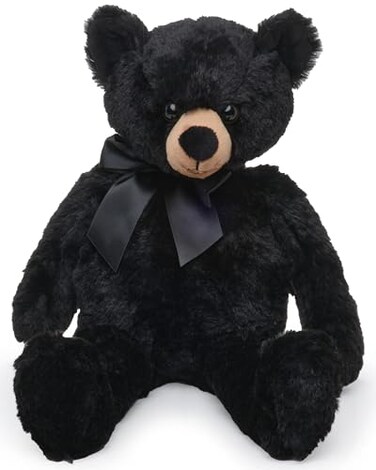 Bearington Collection Bearington Scout Plush Stuffed Animal Black Bear Teddy 16