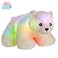BSTAOFY Light up Polar Bear Stuffed Animal LED Night Light Soft Plush Toy Glow Gift for Kids on Christmas Birthday 11 White
