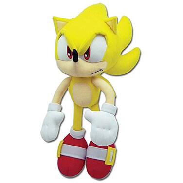 Sonic The Great Eastern GE8958 Hedgehog Plush Super Sonic 12