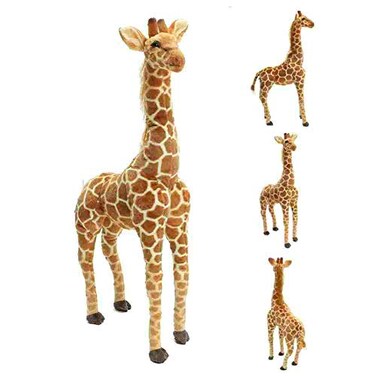 DOKUYIE 40 Big Plush Giraffe Giant Large Soft Doll Kid Gift Stuffed Animal 100cm