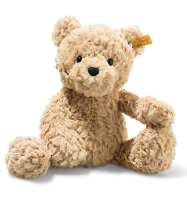 Steiff Jimmy Teddy Bear Premium Teddy Bear Stuffed Animal Plush Toy for Kids Light Brown 12