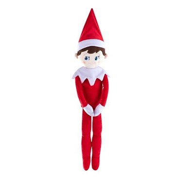 The Elf on the Shelf Plushee Pals Huggable Red 27 inches Scout Elf Plush Toys Lovable Stuffed Blue Eyed boy