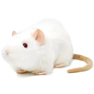 TigerHart Wylie The White Rat 7 Inch Stuffed Animal Plush