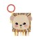 Kaloo My First Curious Lion Cub Activity Book Cuddling for Comfort Soft Fabric Pages Encourages Early Reading High Safety Standards