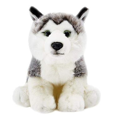 TAMMYFLYFLY Pugsly Pug Plush Stuffed Animal Puppy Dog 12 inches HUSKY