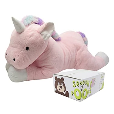 Animal Adventure Sqoosh2Poof Jumbo Plush Character Compressed Inside Small Box 44 Unicorn