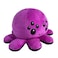 TeeTurtle The Original Reversible Spider Plushie Purple Black Cute Sensory Fidget Stuffed Animals That Show Your Mood Perfect for Halloween
