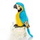 Cute rabbit 12 inch Macaw Parrot Plush Toy Stuffed Animal Toy Plush Animal Doll Blue