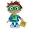 Mighty Mojo Super Why Plush Super Why Whyatt 10 Inch Plush Toy Doll Officially Licensed PBS Educational Toy for Children