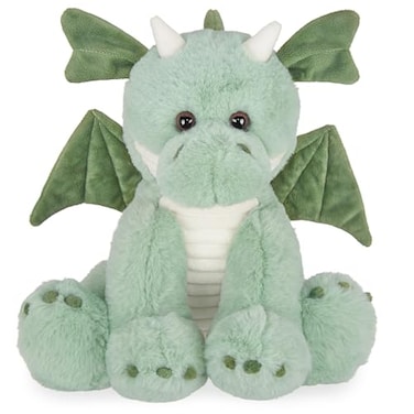 Bearington Collection Burnie Plush Dragon Stuffed Animal 105 Inch