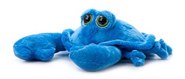 The Petting Zoo Crab Stuffed Animal Gifts for Kids Bright Eye Ocean Animals Blue Crab Plush Toy 9 inches