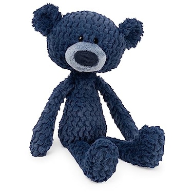 GUND Toothpick Ripple Teddy Bear Stuffed Animal for Ages 1 and Up Navy Blue 15