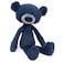 GUND Toothpick Ripple Teddy Bear Stuffed Animal for Ages 1 and Up Navy Blue 15