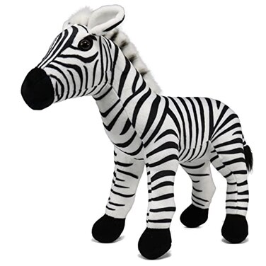 Ice King Bear Wild Animal Stuffed Animals Zoo Family Plush Toy Zebra 11 Inches