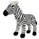 Ice King Bear Wild Animal Stuffed Animals Zoo Family Plush Toy Zebra 11 Inches