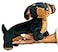 PMS Sausage Dachshund Plush Toy 30cm Soft Stuffed Animal
