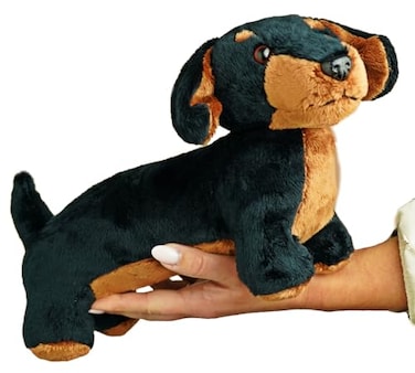 PMS Sausage Dachshund Plush Toy 30cm Soft Stuffed Animal
