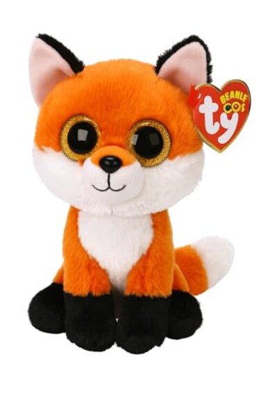 Ty Beanie Boos Meadow The Fox Soft Toy 15 cm Tricolour TY36379