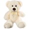 SHAFISH Plush Teddy Bear Cute Stuffed Animal Bear with Bow Plush Toys 138 Inches Cream