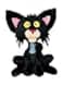 MerryMakers Bad Kitty 10Inch Based on The bestselling Childrens Books by Nick Bruel Black 11Inch