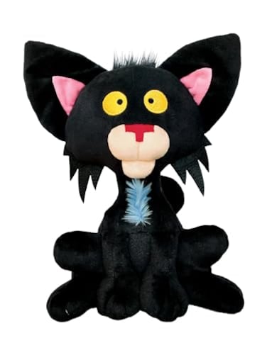 MerryMakers Bad Kitty 10Inch Based on The bestselling Childrens Books by Nick Bruel Black 11Inch