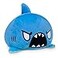 TeeTurtle The Original Reversible Shark Narwhal Plushie Blue Cute Sensory Fidget Stuffed Animals That Show Your Mood