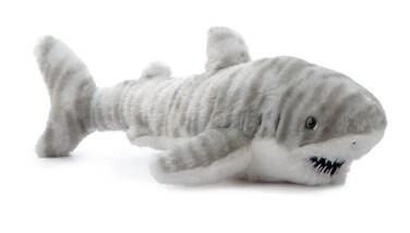 The Petting Zoo Tiger Shark Stuffed Animal Plushie Gifts for Kids Wild Onez Ocean Animals Shark Plush Toy 16 inches
