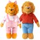 Mighty Mojo The Berenstain Bears Brother Sister Bear Plush PBS Book Character Doll Set