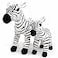 Ice King Bear Mom and Baby Stuffed Animals Set Zoo Wild Animals Zebra