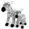 Ice King Bear Mom and Baby Stuffed Animals Set Zoo Wild Animals Zebra