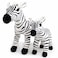 Ice King Bear Mom and Baby Stuffed Animals Set Zoo Wild Animals Zebra