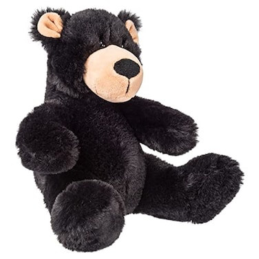 Mary Meyer Teddy Bear Stuffed Animal Soft Toy 8Inches Bubba Black Bear