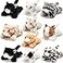 Lenwen 10 Pcs Cat Stuffed Animals Bulk Soft Cuddly Kitten Plush Sets Kittens Assorted Fluffy Stuffed Cats for Kiddos Birthday Gift Pet Party Favors StuffersProne Style