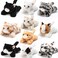 Lenwen 10 Pcs Cat Stuffed Animals Bulk Soft Cuddly Kitten Plush Sets Kittens Assorted Fluffy Stuffed Cats for Kiddos Birthday Gift Pet Party Favors StuffersProne Style