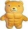 EXIGENT Kawaii Muscle Abs Teddy Bear Buff 30CM Plush Cuddly Stuffed Animal Toy Figure Bear30CM