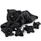 MaoGoLan 5Pcs Black Cat Plush with 4 Babies Inside 20 Big Black Cat Stuffed Animals Realistic and Soft Halloween Plushies Gift for Cat LoverWomenGirlsKids
