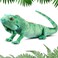 Syhood Lizard Stuffed Animals 374 Realistic Plush Lizard Soft Plush Reptile Gift for Animal Lovers Birthday EasterIguana