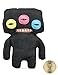 GLITTER BOX MIAMI Fugglers Laboratory Misfits Annoyed Alien Limited Edition 9 Plush Toy Funny Ugly Monster Doll Mutant Figure Includes Sticker