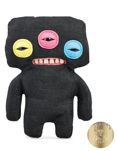 GLITTER BOX MIAMI Fugglers Laboratory Misfits Annoyed Alien Limited Edition 9 Plush Toy Funny Ugly Monster Doll Mutant Figure Includes Sticker