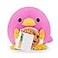 Snackles Series 2 Platypus Subway 16 Inch Plush by ZURU Ultra Soft Plush Collectible Plush with Real Licensed Brands Stuffed Animal Giftable