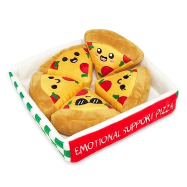 WHAT DO YOU MEME Emotional Support Pizza Plush Pizza by Emotional Support Plushies