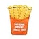 WHAT DO YOU MEME Emotional Support Crinkle Fries Plush Fries by Emotional Support Pals