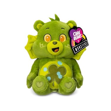 Basic Fun Care Bears Universal Monsters 9 Fun Size Plush Good Luck Bear as Creature from The Black Lagoon Soft Huggable Plushie Stuffed Animal for Girls and Boys Ages 4