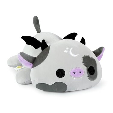 Onsoyours Original Cute Bat Cow Plushie Soft Stuffed Cow Squishy Plush Animal Toy Cow with Wings Bat Pillow for Kids Bat Cow 12
