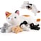 gnomantic Cat Stuffed Animals with Babies Inside Mommy Toy for Kids