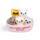 WHAT DO YOU MEME Emotional Support Kitties by Relatable Cuddly Stuffed Animals and Toys Squishy Toys and Plushies Great Ideas for Loved Ones of All Ages Includes 5 Plushies with Carrying Basket