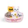 WHAT DO YOU MEME Emotional Support Kitties by Relatable Cuddly Stuffed Animals and Toys Squishy Toys and Plushies Great Ideas for Loved Ones of All Ages Includes 5 Plushies with Carrying Basket
